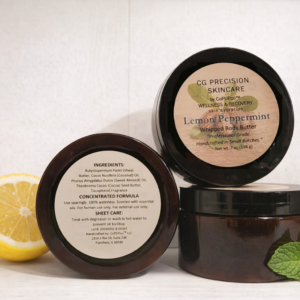 Lemon Peppermint Whipped Body Butter (Limited Edition)